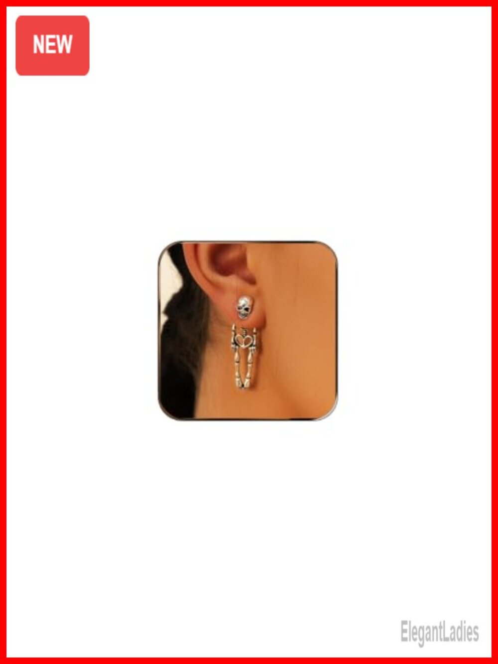 Halloween Dangle Earrings Women Punk Party Accessories